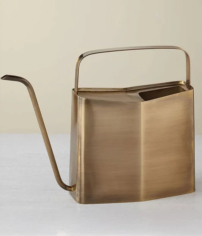 Modern Brass Watering Can