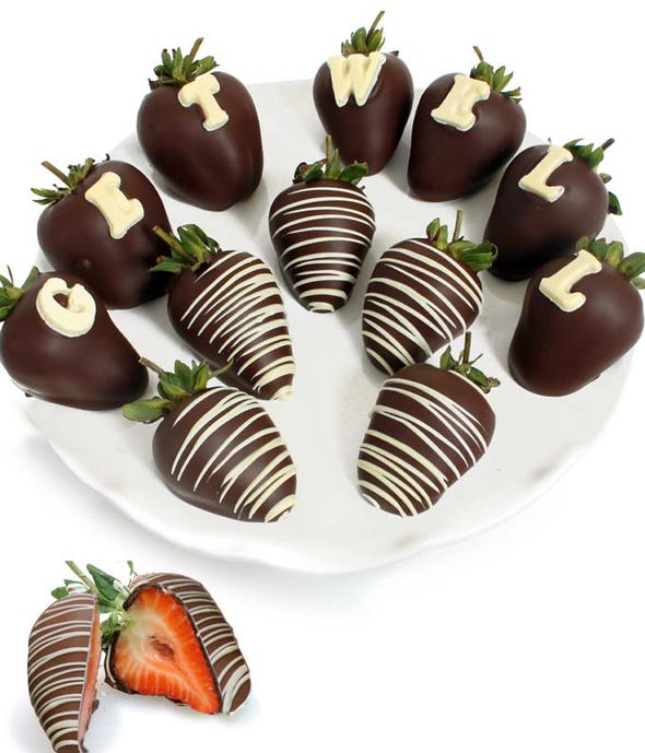 GET WELL Chocolate Covered Strawberries