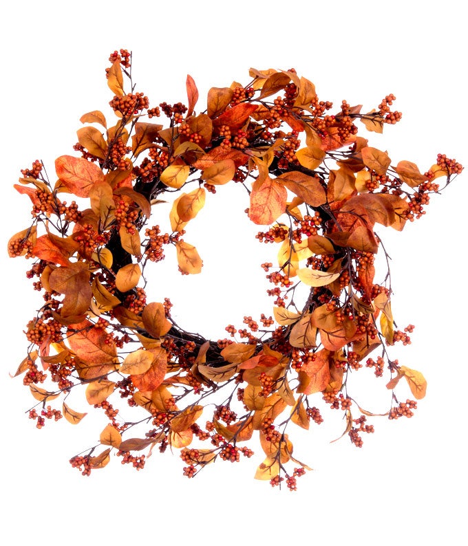 Merry Berry Holiday Hanging Wreath